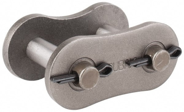 U.S. Tsubaki - 1-3/4" Pitch, ANSI 140, Cottered Roller Chain Connecting Link - For Use with Single Strand Chain - Exact Tooling