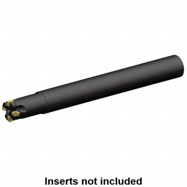 Kennametal - 3/4" Cutting Diam, 3/4" Shank Diam, Straight Shank Indexable Copy End Mill - 3 Inserts, XPLT0603 Insert, C7792VXP06CA.75Z3R6.1 Toolholder - Exact Tooling