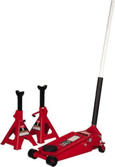 Sunex Tools - 3.5 Ton Capacity Service Floor Jack - 4 to 19-1/2" High - Exact Tooling