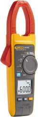 Fluke - 375 FC, CAT IV, CAT III, Digital True RMS Clamp Meter with 1.3386" Clamp On Jaws - 1000 VAC/VDC, 999.9 AC/DC Amps, Measures Voltage, Capacitance, Current, Frequency, mVDC, Resistance - Exact Tooling