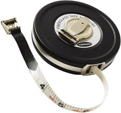 Keson - 50' x 1/2" Tape Measure - 1/8" Graduation - Exact Tooling