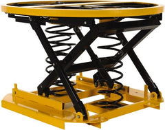 Vestil - 4,500 Lb Capacity Manual Scissor Lift - 9" to 27-3/4" Lift Height, 36-3/4" Platform Length x 36" Platform Width - Exact Tooling