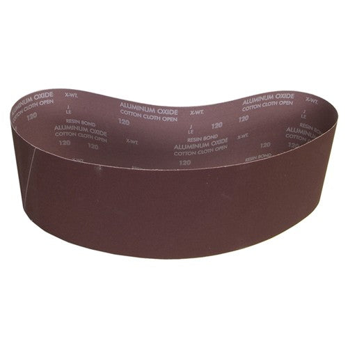 6″ × 48″ Metalite R255 Narrow Belt 80 Grit Aluminum Oxide - Exact Tooling