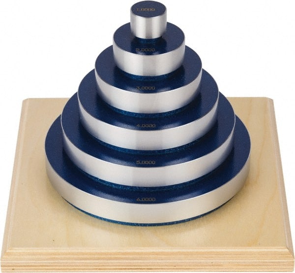 GSG - 1 to 6" Micrometer Calibration Master - Accurate to 0.0001" - Exact Tooling