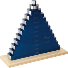 GSG - 25 to 300mm Micrometer and Caliper Calibration Kit - Accurate to 0.0025mm - Exact Tooling