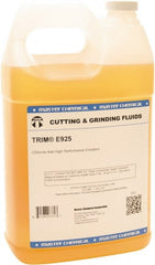 Master Fluid Solutions - Trim E925, 1 Gal Bottle Emulsion Fluid - Water Soluble, For Cutting, Drilling, Sawing, Grinding - Exact Tooling