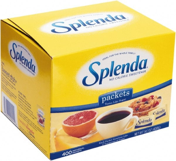 Splenda - 0.035 oz Packet Artificial Sweetener - Use with Coffee, Beverages - Exact Tooling