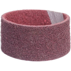 Norton - 2-3/4" Wide x 15-1/2" OAL, Aluminum Oxide Abrasive Belt - Aluminum Oxide, Medium, Nonwoven, Cloth Backing - Exact Tooling