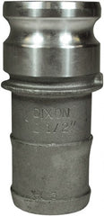 Dixon Valve & Coupling - 2-1/2" Aluminum Cam & Groove Suction & Discharge Hose Male Adapter Hose Shank - Part E, 150 Max psi - Exact Tooling
