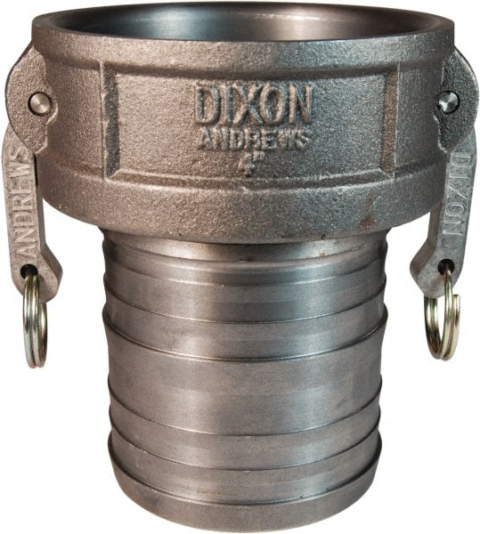 Dixon Valve & Coupling - 1-1/2" Malleable Iron Cam & Groove Suction & Discharge Hose Female Coupler Hose Shank - Part C, 250 Max psi - Exact Tooling