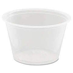 DART - Conex Complements Portion/Medicine Cups, 4 oz, Clear, 125/Bag, 20 Bags/Carton - Exact Tooling