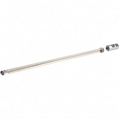 Iscar - 22 to 22.99mm Diam, 800mm Max Drill Depth, 855.5mm OAL, Replaceable Tip Drill - 33.6811" OAL - Exact Tooling