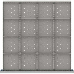 LISTA - 16-Compartment Drawer Divider Layout for 3.15" High Drawers - Exact Tooling