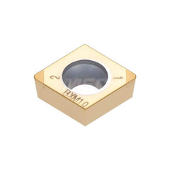 Turning Insert:  2QP-CCMW21.50.5 BX360,  Polycrystalline Cubic Boron Nitride Uncoated Finish,  Neutral,  1/4″ Inscribed Circle,  0.0080″ Corner Radius,  80.0 &deg N/A Diamond,  Series  CCMW