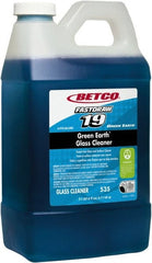 Betco - 2 L Plastic Bottle Pleasant Glass Cleaner - Concentrated, Use on Glass Surfaces - Exact Tooling