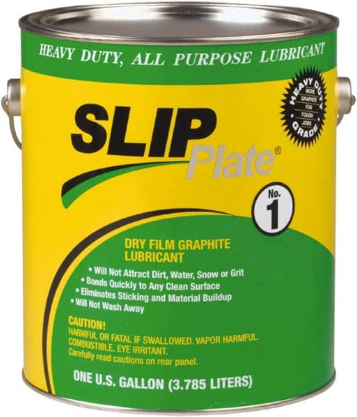 SLIP Plate - 1 Gal Can Lubricant - Black, -75°F to 450°F - Exact Tooling