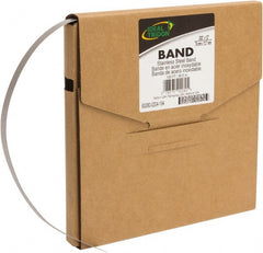IDEAL TRIDON - Stainless Steel Banding Strap Roll - 3/4" Wide x 0.02" Thick - Exact Tooling