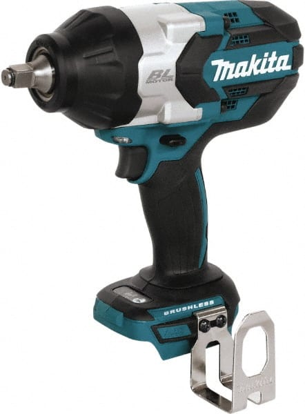 Makita - 1/2" Drive 18 Volt T-Handle Cordless Impact Wrench & Ratchet - 1,700 RPM, 750 Ft/Lb Torque, Lithium-Ion Batteries Not Included - Exact Tooling