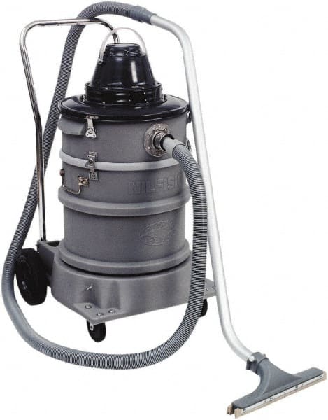 Nilfisk - 15 Gal, Polypropylene Tank, Wet/Dry, Vacuum - 8.3 Amps - Exact Tooling