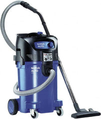 Nilfisk - 12 Gal Plastic Tank, Electric Powered Wet/Dry Vacuum - 1.34 Peak hp, 120 Volt, 8.3 Amps, 10' Hose Fitting, General Purpose Filter, Accessories Included - Exact Tooling