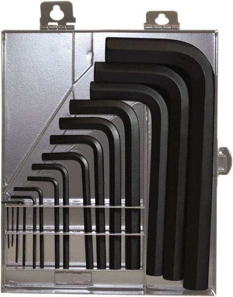 Bondhus - 15 Piece, L-Key Mini Hex Key Set - 0.7 to 17mm Range, Protanium High Torque Steel - Exact Tooling