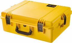 Pelican Products, Inc. - 19-45/64" Wide x 8-39/64" High, Clamshell Hard Case - Yellow, HPX High Performance Resin - Exact Tooling