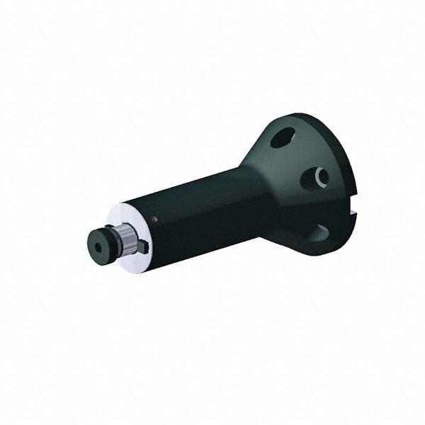 Kennametal - BTF46 Modular Connection 1-1/2" Pilot Diam Shell Mill Holder - 7.337" Flange to Nose End Projection, 3.813" Nose Diam - Exact Tooling