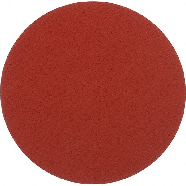 Superior Abrasives - 12" Diam, 36 Grit Ceramic Adhesive PSA Disc - Very Coarse, Cloth Backing, Flexible - Exact Tooling
