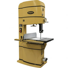 Powermatic - 24" Throat Capacity, Step Pulley Vertical Bandsaw - 2,500/4,800 SFPM, 5 hp, Three Phase - Exact Tooling