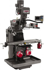 Jet - 9 x 49" 3 hp 230V Electronic Variable Speed Control 3 Phase Knee Milling Machine - Exact Tooling