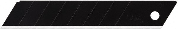 Olfa - 100 Piece Steel Snap Blade - 110mm OAL, 0.019" Blade Thickness - Exact Tooling