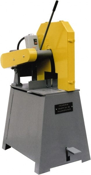 Kalamazoo - 20" Blade Diam, 1" Arbor Hole, Straight Chop & Cutoff Saw - 2,500 RPM, 20 hp, 220/440 Volts, 3 Phase - Exact Tooling