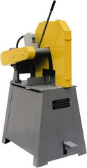 Kalamazoo - 20" Blade Diam, 1" Arbor Hole, Straight Chop & Cutoff Saw - 2,500 RPM, 20 hp, 220/440 Volts, 3 Phase - Exact Tooling