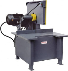 Kalamazoo - 20" Blade Diam, 1" Arbor Hole, Straight Chop & Cutoff Saw - 2,500 RPM, 15 hp, 220/440 Volts, 3 Phase - Exact Tooling