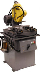 Kalamazoo - 14" Blade Diam, 1" Arbor Hole, Miter Chop & Cutoff Saw - 4,400 RPM, 5 hp, 230/440 Volts, 1 or 3 Phase - Exact Tooling