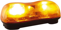Buyers Products - 320 FPM, Magnetic Mount Emergency Halogen Lightbar Assembly - Powered by 12 to 24 Volts, Amber - Exact Tooling