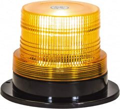 Buyers Products - 1.7 Joules, Variable Flash Rate, Magnetic or Permanent Mount Emergency Strobe Light Assembly - Powered by 12 to 24 Volts, Amber - Exact Tooling