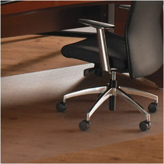 Floortex - 60" Long x 60" Wide, Chair Mat - Square, Straight Edge Style - Exact Tooling