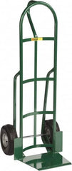 Little Giant - 800 Lb Capacity 49" OAH Hand Truck - 13-1/2 x 16" Base Plate, Loop Handle, Steel, Pneumatic Wheels - Exact Tooling
