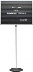 Quartet - Letter Boards Type: Open Face Height (Inch): 18 - Exact Tooling