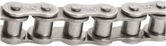 Tritan - 1-1/4" Pitch, ANSI 100, Single Strand Roller Chain - Chain No. 100SS, 13,489 Lb. Capacity, 10 Ft. Long, 3/4" Roller Diam, 0.744" Roller Width - Exact Tooling