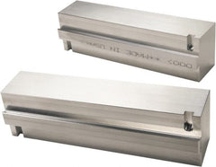 Kurt - 7" Jaw Width, 50.29mm Jaw Height, 1-1/2" Jaw Thickness, Quick Change Jaw System Vise Jaw Sets - Aluminum, Bolt-On, 2 Jaws, Soft Jaws - Exact Tooling