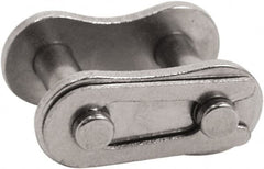 Tritan - 1" Pitch, ANSI 80, Roller Chain Connecting Link - For Use with Single Strand Chain - Exact Tooling
