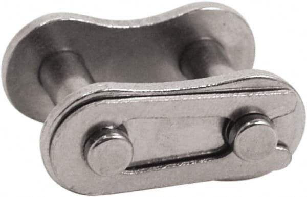 Tritan - 1-1/4" Pitch, ANSI 100, Roller Chain Connecting Link - For Use with Single Strand Chain - Exact Tooling