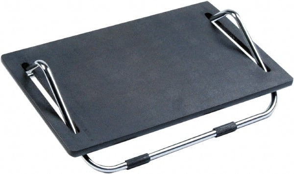 Safco - 18-1/2" Wide, 5" High Adjustable Foot Rest - Black - Exact Tooling