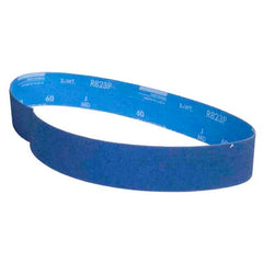 2″ × 36″ NorZon Plus R823 Narrow Belt 60 Grit Zirconia Alumina - Exact Tooling