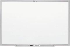 Quartet - 48" High x 72" Wide Magnetic Dry Erase Board - Steel, Includes Z-Bracket - Exact Tooling