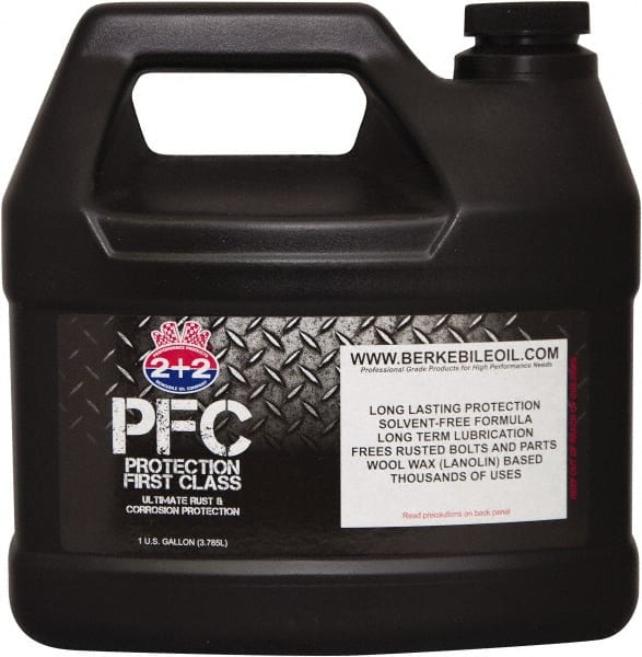 Berkebile - 1 Gal Jug Automotive Multi-Use Lubricant - Mineral Oil, Zinc Oxide, Titanium Dioxide - Exact Tooling