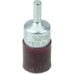 3/4″ Polyflex Encapsulated Crimped Wire End Brush, .0104″ Steel Fill - Exact Tooling