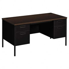 Hon - Office Desks Type: Double Pedestal Desk Center Draw: Yes - Exact Tooling